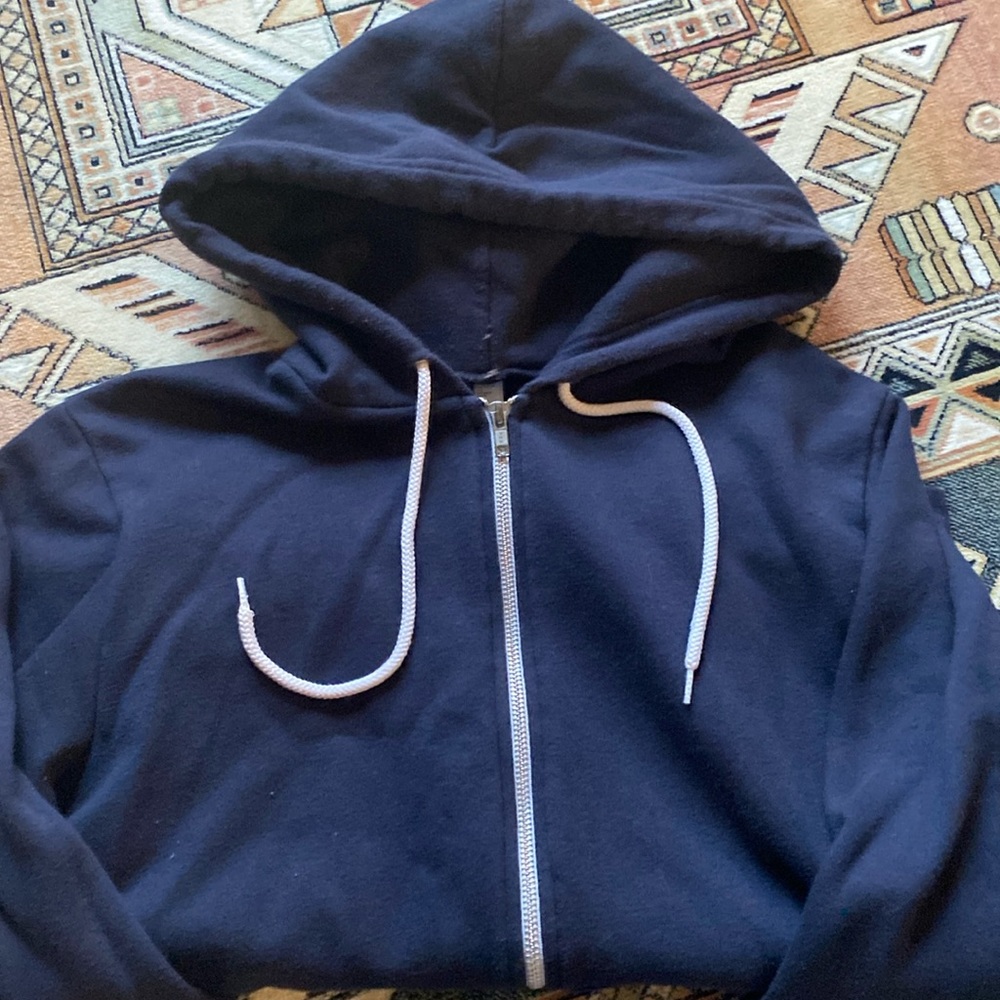 American Apparel Hooded Sweatshirt- Medium